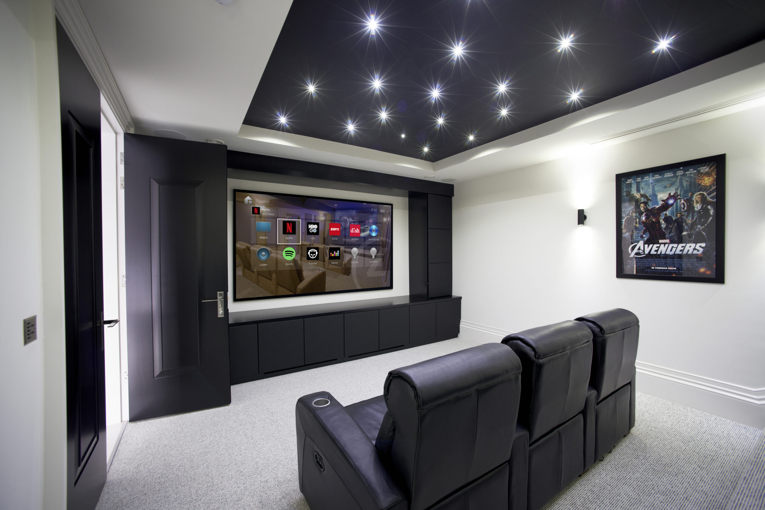 home cinema installation