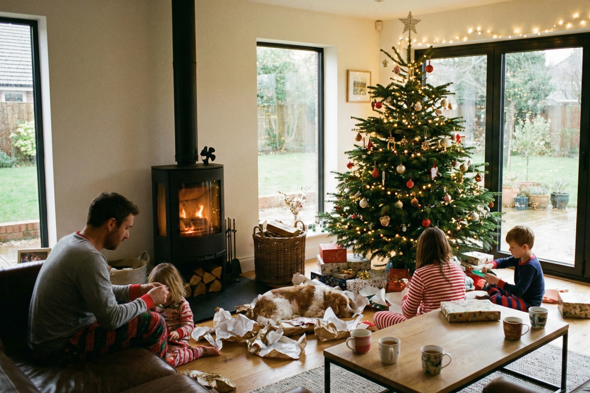 smart home scene christmas